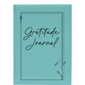 Personalized Gratitude Journal Leatherette Journal (large) - Teal
