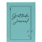 Personalized Gratitude Journal Leatherette Journal (large) - Teal
