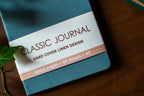 Teal Harcover Linen Journal