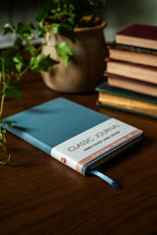 Teal Harcover Linen Journal