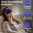 Eye Serenity Steam Eye Mask - Self-Heating Warm Eye Compress for Dry Eyes, Puffiness, Sleep & Travel