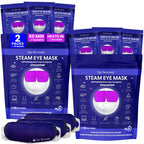 Eye Serenity Steam Eye Mask - Self-Heating Warm Eye Compress for Dry Eyes, Puffiness, Sleep & Travel