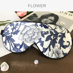 Super Smooth  Mulberry Silk Sleep Eye Mask & Blindfold With Elastic Strap Travel Eye Patch Soft Nap Eye Patch  Eye Cover Eyeshade for Night Sleeping Mask For Women